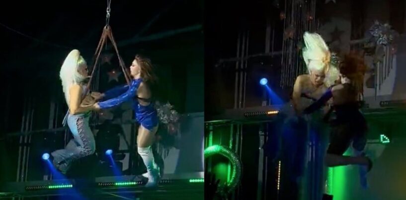 Regardez le moment palpitant où les Drag Queens ont plongé au sol pendant la performance de « Fly »
