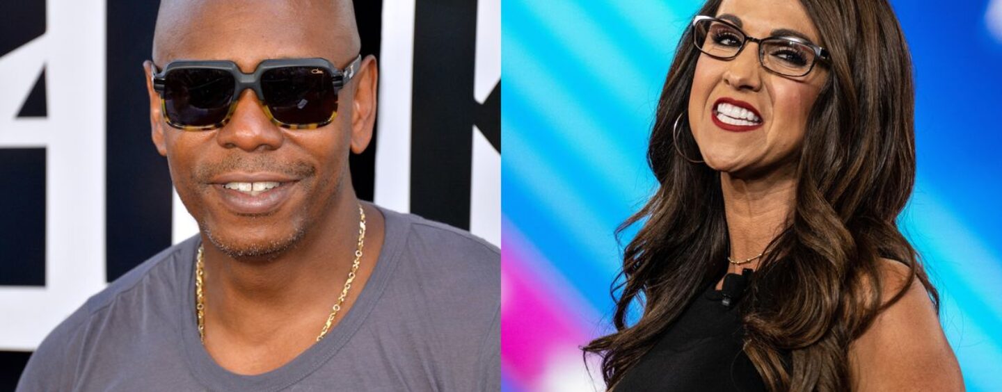 Dave Chappelle torpille à nouveau sa carrière en posant avec Lauren Boebert