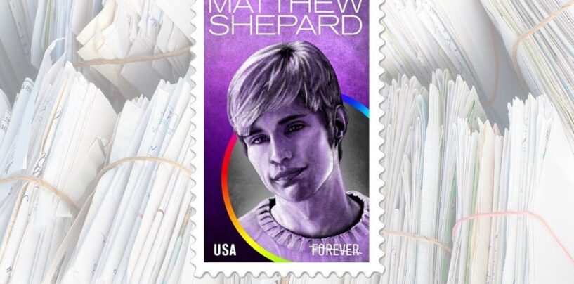 Campagne lancée pour commémorer Matthew Shepard sur un timbre-poste