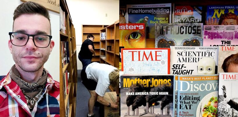 Le directeur de la bibliothèque de Pennsylvanie démissionne après que le conseil d’administration ait supprimé les numéros de Out, le magazine LGBTQ+