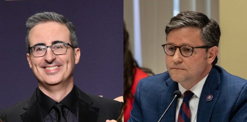 John Oliver dénonce Mike Johnson, « anti-LGBT Bigot », pour une application de responsabilité « troublante »