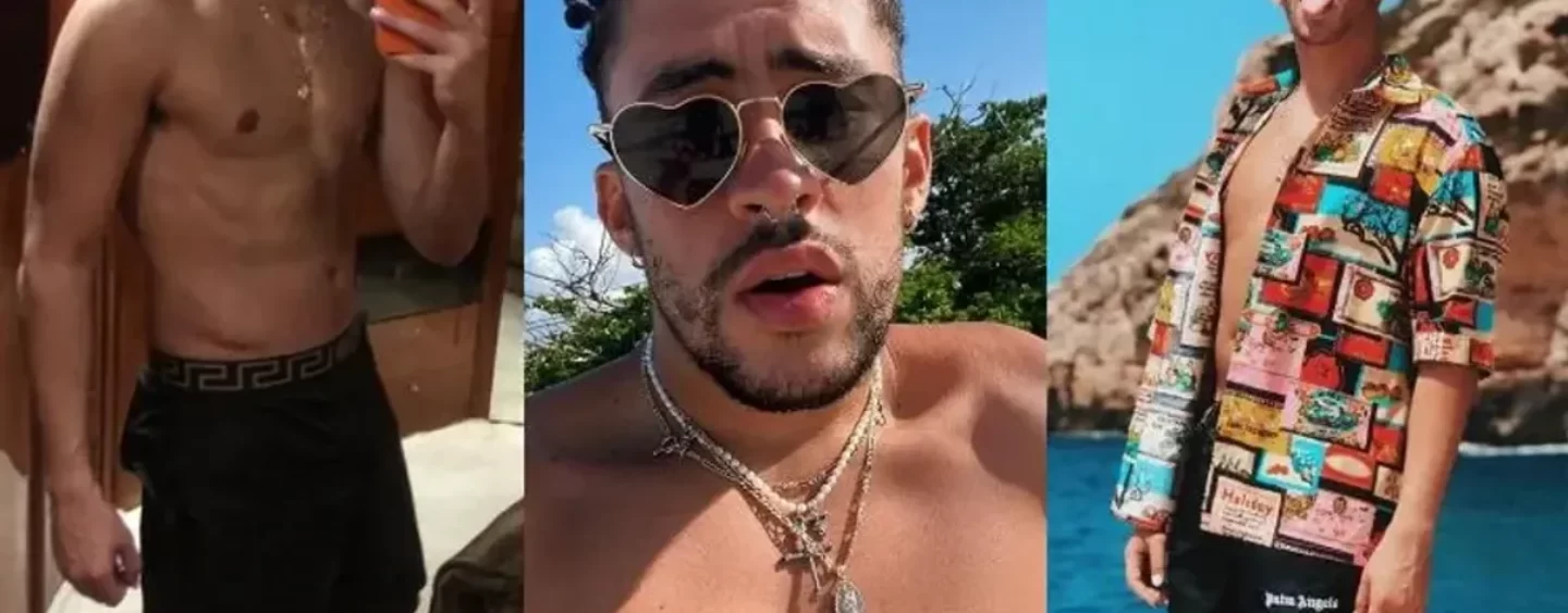 20 photos sexy de Bad Bunny pour célébrer son célibat à nouveau