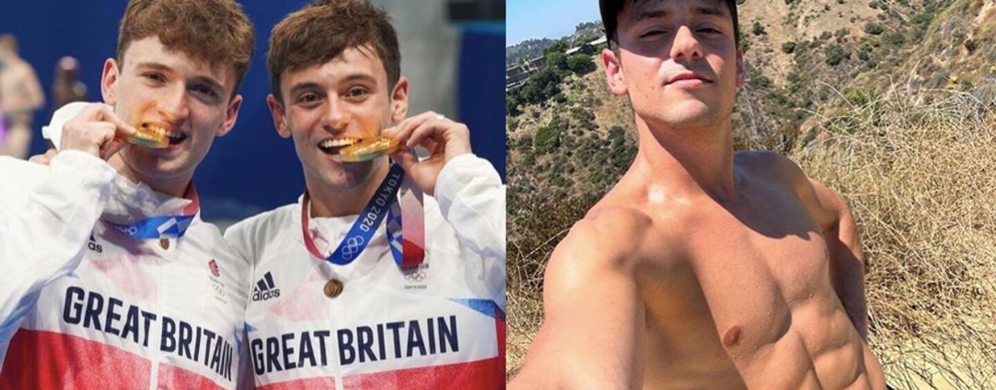Le bel olympien Tom Daley est de retour dans l’eau et ramène l’or à la maison