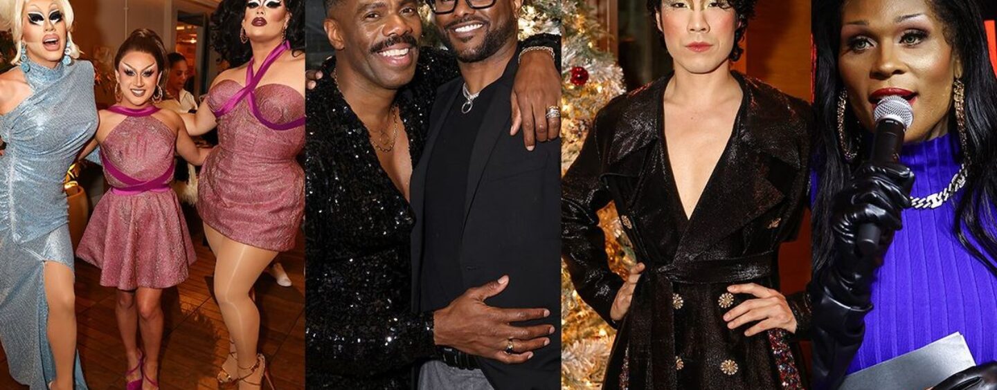 25 photos de la soirée Happy Holigays de Netflix qui rend notre Noël GAY !