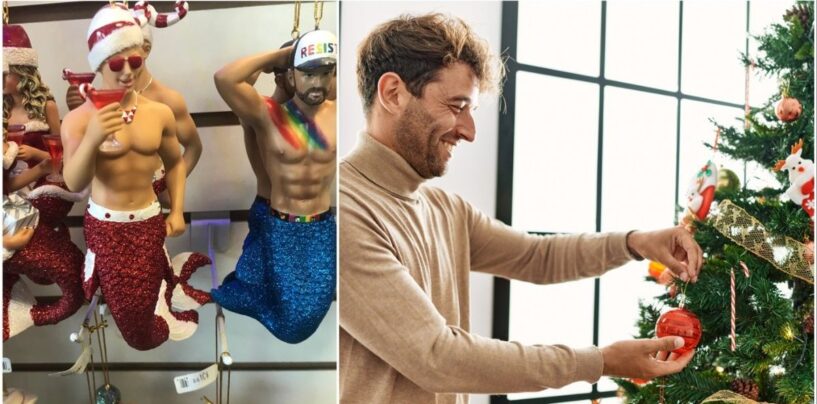 Ces décorations Gay Triton sont désormais un classique culte de Noël