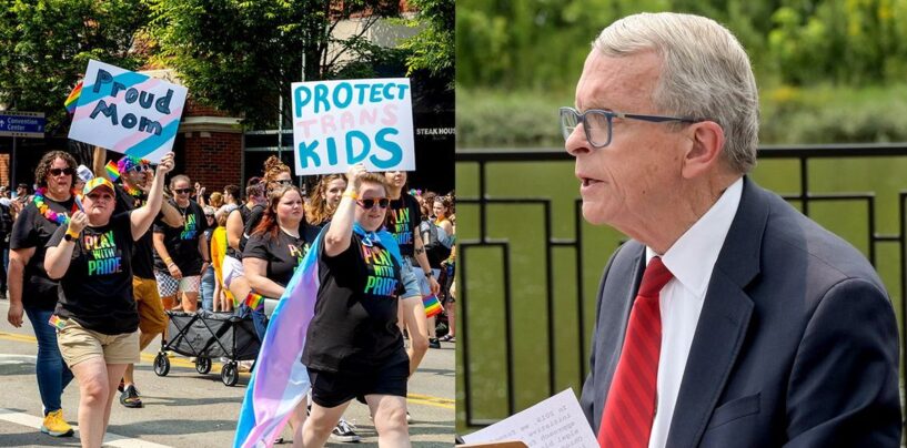 Le gouverneur de l’Ohio, Mike DeWine, signe un décret interdisant les chirurgies d’affirmation de genre pour les mineurs