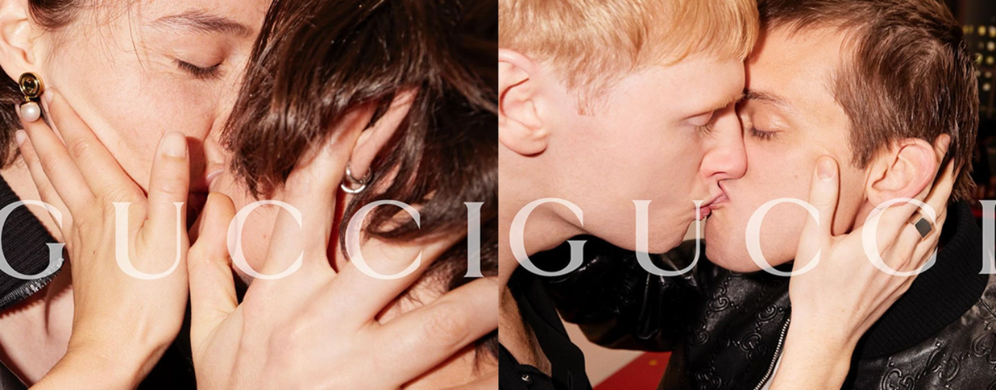 Gucci lance une campagne inclusive pour les homosexuels et met en colère les fans homophobes