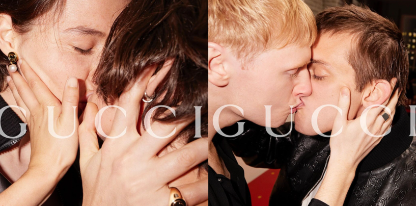 Gucci lance une campagne inclusive pour les homosexuels et met en colère les fans homophobes
