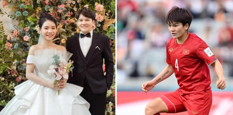 Cette star du football vient d’entrer dans l’histoire en épousant sa petite amie