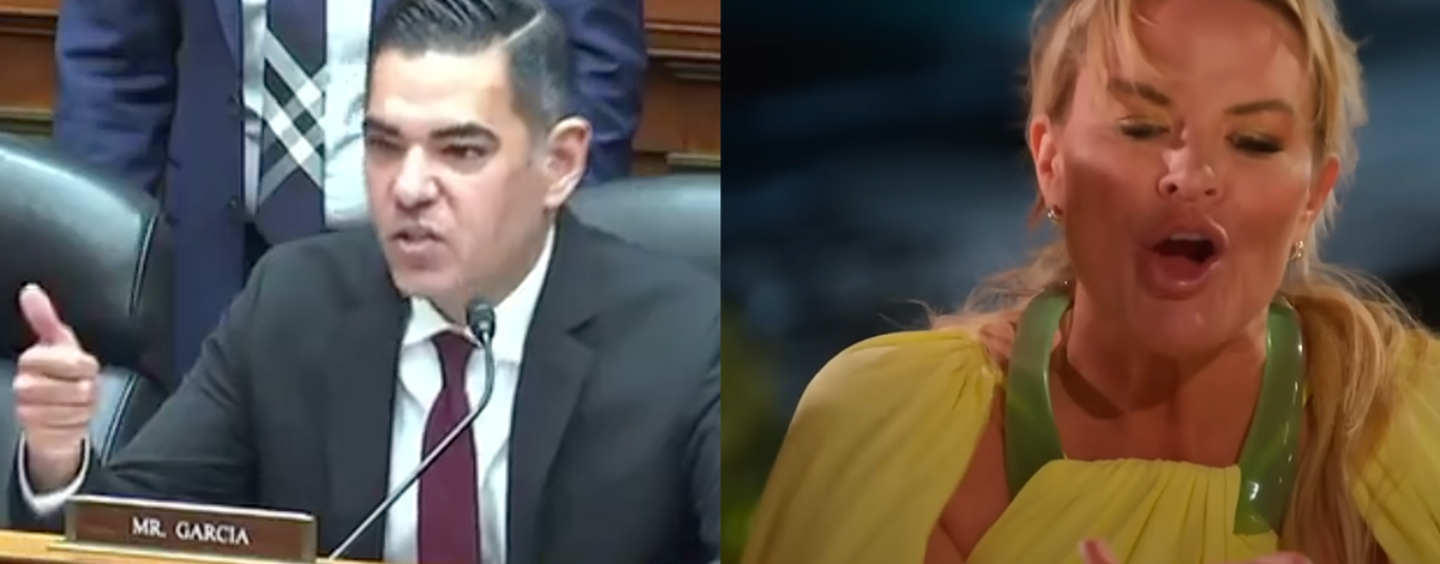 Regardez Robert Garcia critiquer Donald Trump avec la citation emblématique « RHOSLC »