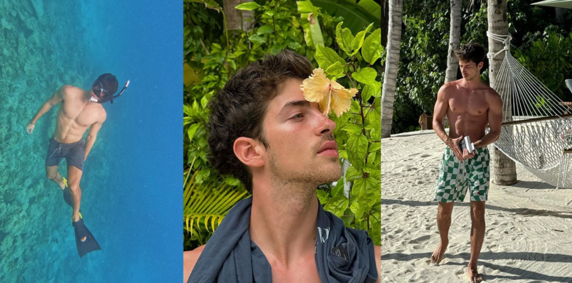 Manu Ríos montre son corps ciselé et vit sa meilleure vie