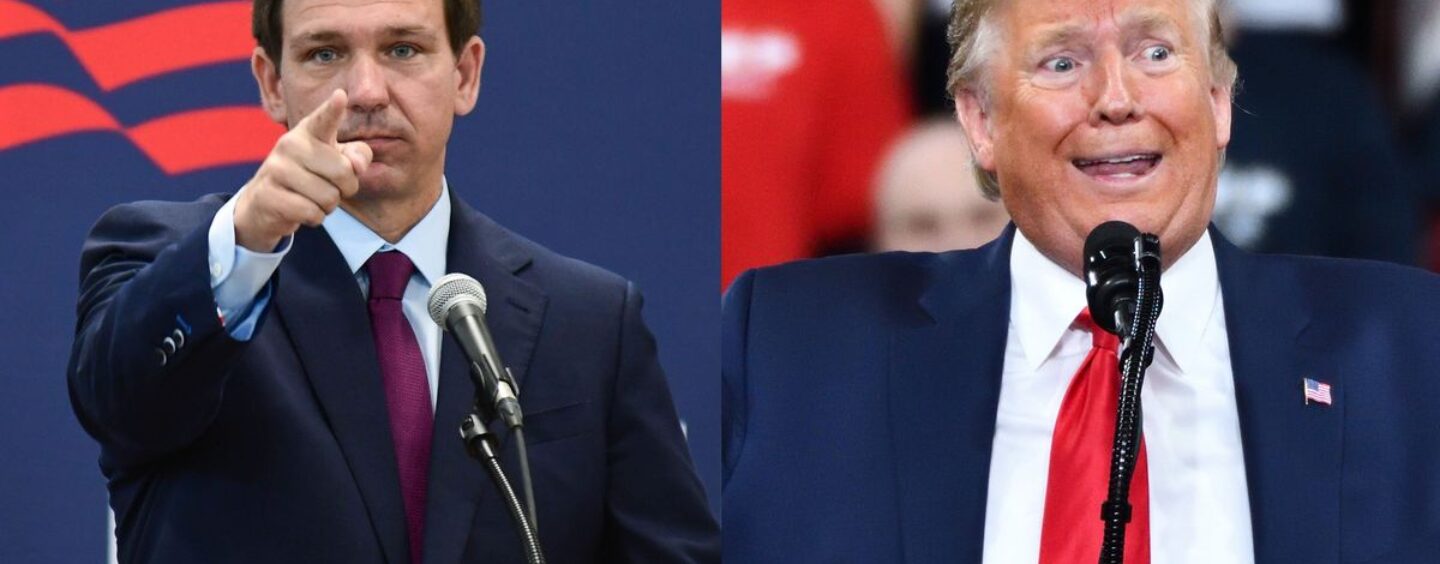 Ron DeSantis attaque enfin Trump mais de la manière la plus lâche possible et nous ricanons