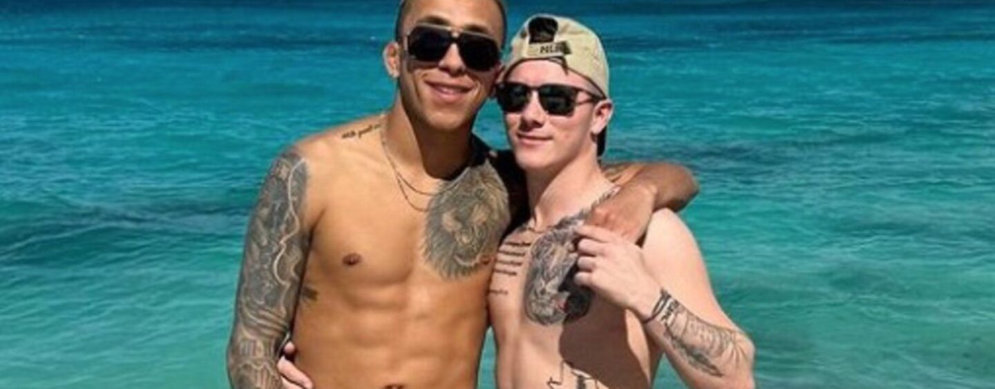 Les fans applaudissent après que le combattant de MMA Jeff Molina pose avec son petit ami sur Instagram