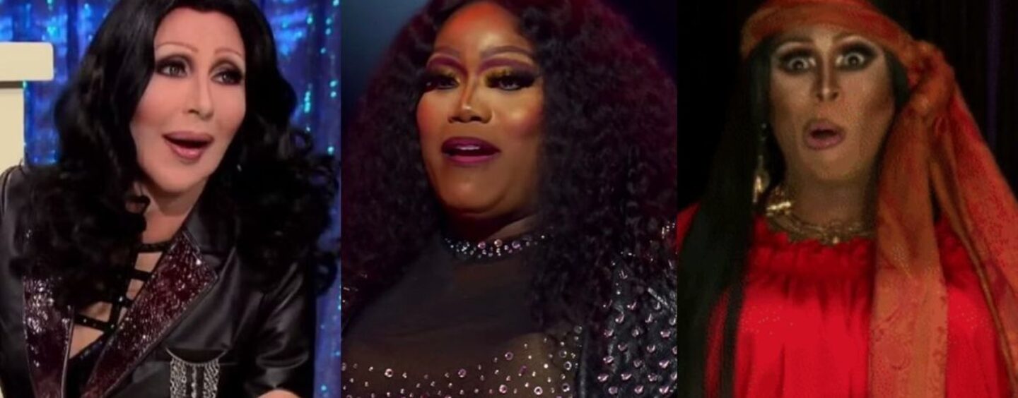 Pas seulement Mhi’ya : d’autres impressions hilarantes et emblématiques de Cher des reines de « Drag Race »