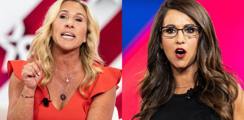 MTG, un adepte de MAGA, fait le clown avec Lauren Boebert pour son bombardement dans les sondages et nous ricanons à cause du drame