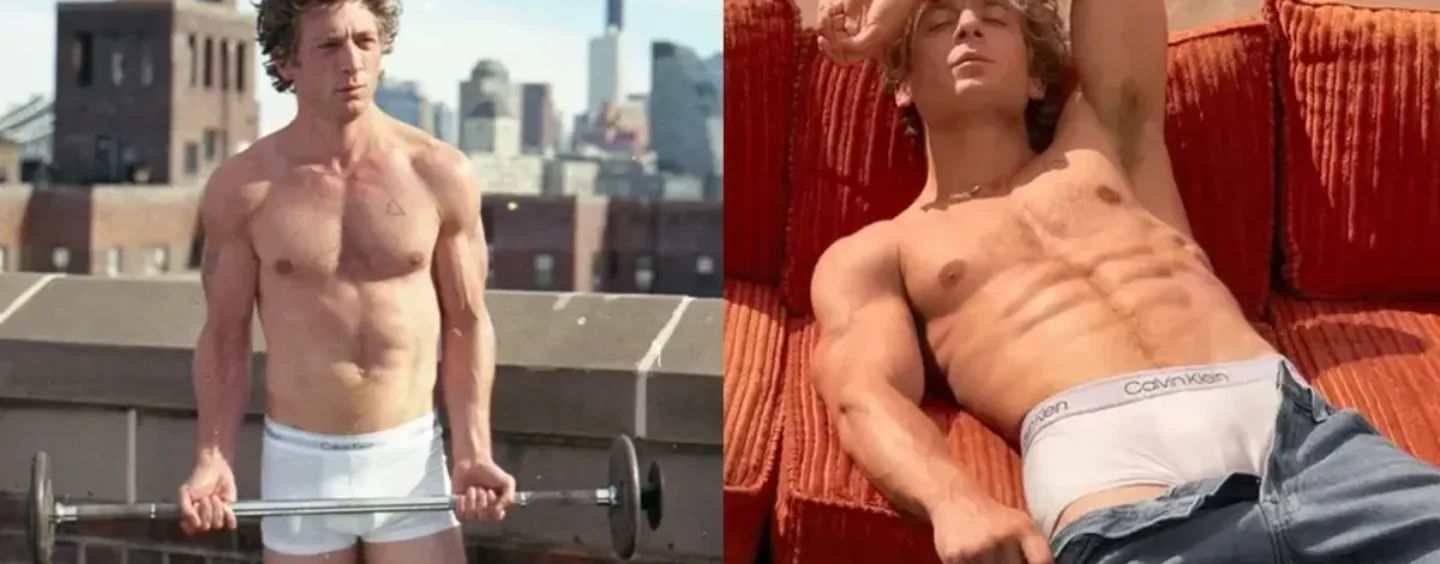Nous avons soif du nouveau shooting torride de Jeremy Allen White pour Calvin Klein