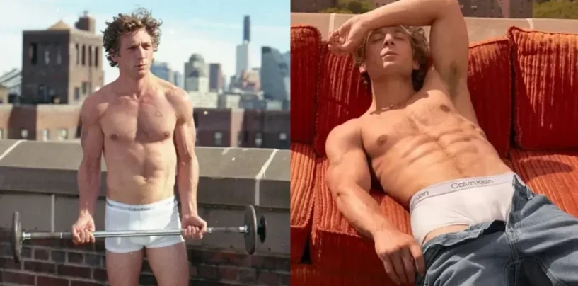 Nous avons soif du nouveau shooting torride de Jeremy Allen White pour Calvin Klein