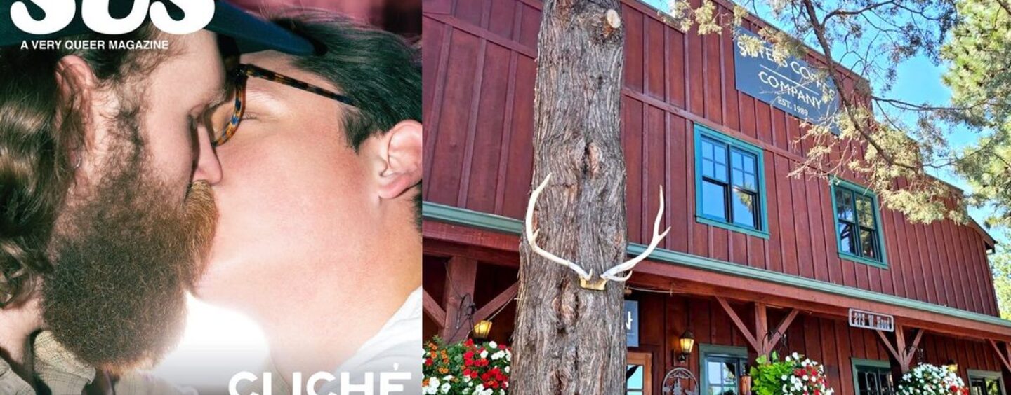Un café d’une petite ville a déclaré qu’il utiliserait un magazine queer comme « allume-feu ». La communauté a riposté