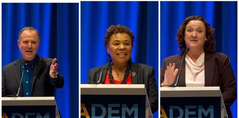 Les représentants Lee, Schiff et Porter lancent leur appel pour un siège au Sénat américain de Californie lors du forum LGBTQ+