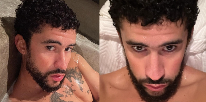 Bad Bunny laisse peu de place à l’imagination dans les nouvelles photos sexy de la baignoire et nous les regardons avec respect