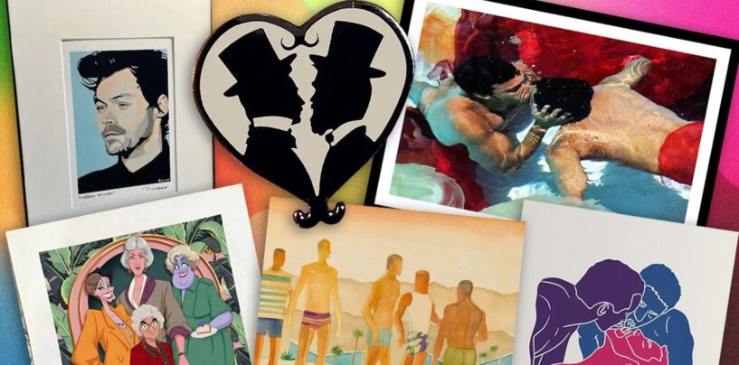 Top 10 des œuvres d’art queer les plus en vogue sur The Pride Store pour célébrer l’amour