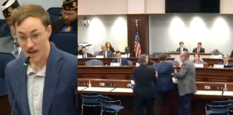 Un militant LGBTQ+ de Floride est expulsé de force lors d’une audience à la Chambre sur les lois sur les armes à feu
