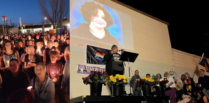 Nex Benedict honoré par ses amis lors d’une veillée : « Il a rendu tout plus facile »