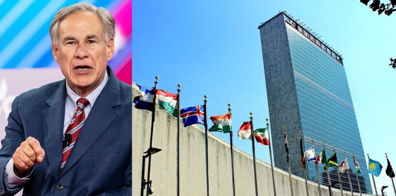 Le gouverneur du Texas, Greg Abbott, dit à l’ONU de « marteler le sable » après les critiques sur les droits LGBTQ+