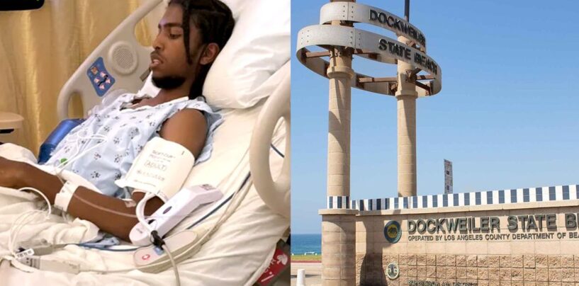 Des agresseurs ont crié des insultes antigay et racistes lors d’une fête sur la plage en poignardant un adolescent en Californie