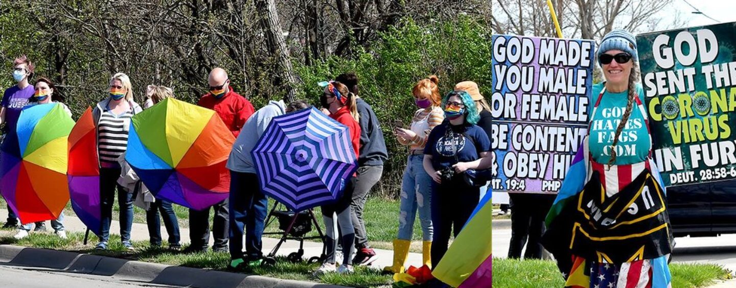 Parasol Patrol prévoit d’éclipser le sectarisme anti-LGBTQ+ de l’église baptiste de Westboro lors d’une manifestation en Oklahoma