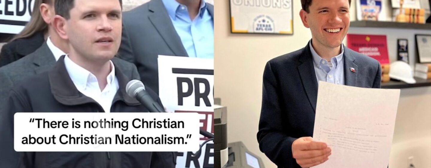 Regardez ce démocrate du Texas arrêter de manière épique les nationalistes chrétiens anti-LGBTQ+ avec la Bible