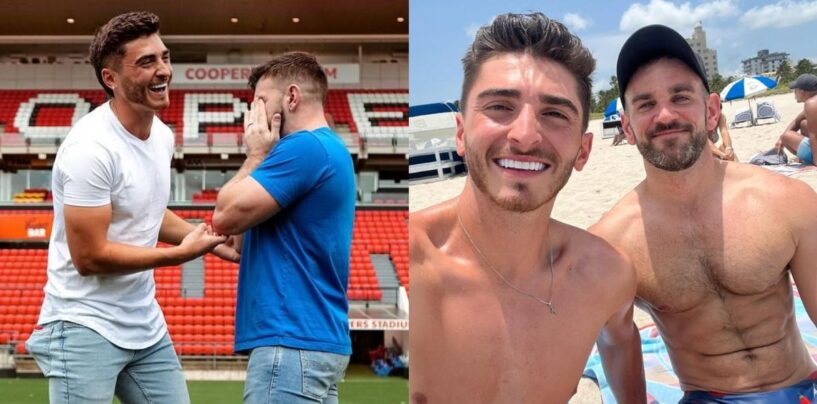 La star du football gay Josh Cavallo annonce qu’il est fiancé et rencontre son fiancé Leighton Morrell