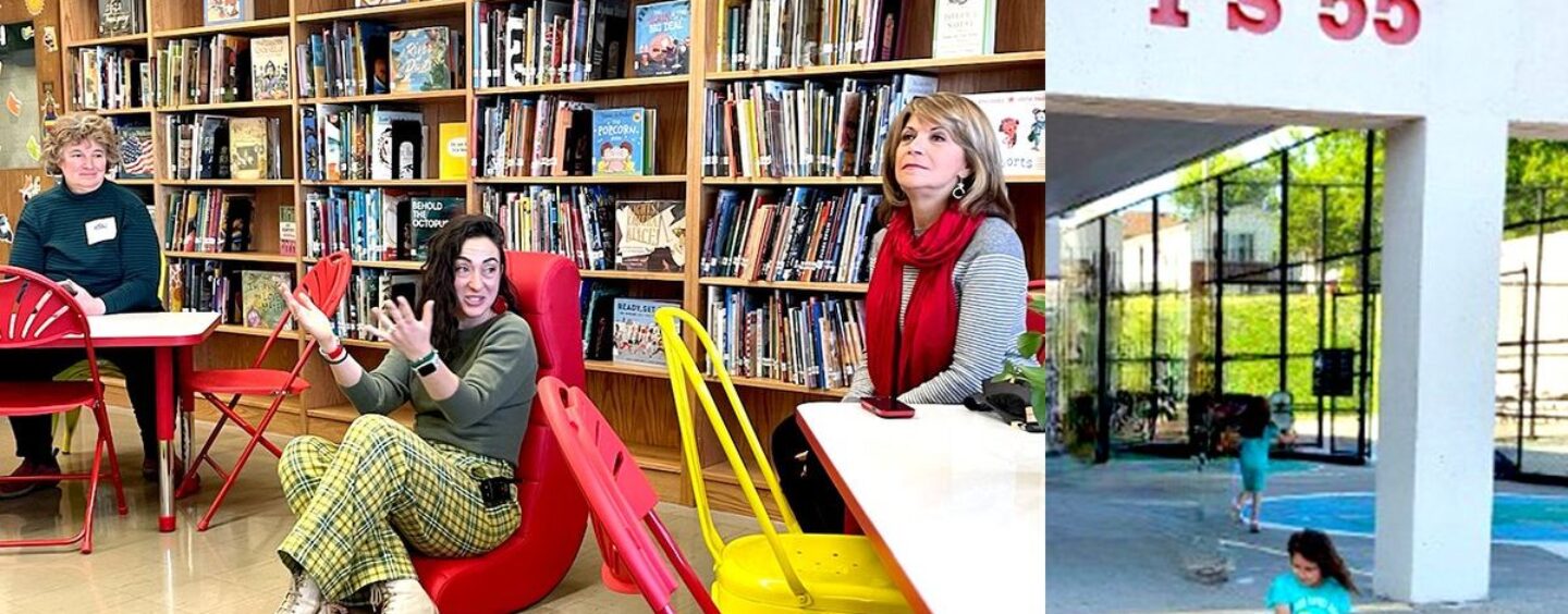 Divers livres laissés à la poubelle dans une école de New York avec des notes inquiétantes : « Non approuvés »