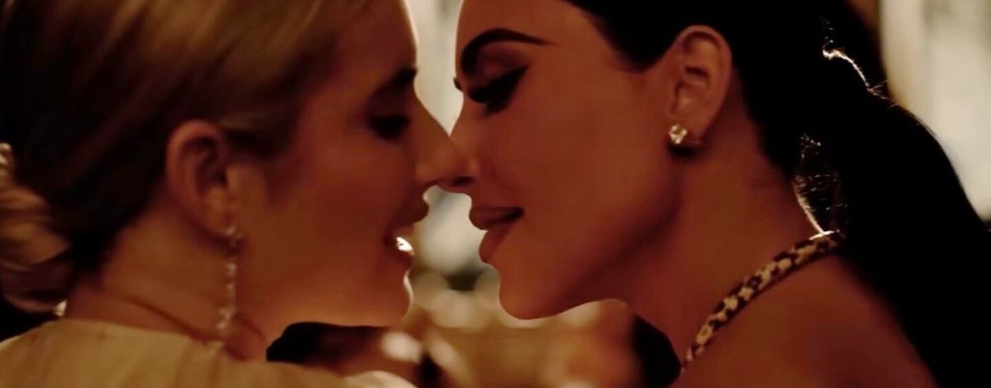 La nouvelle bande-annonce de « AHS » présente la scène de baiser de Kim Kardashian et Emma Roberts