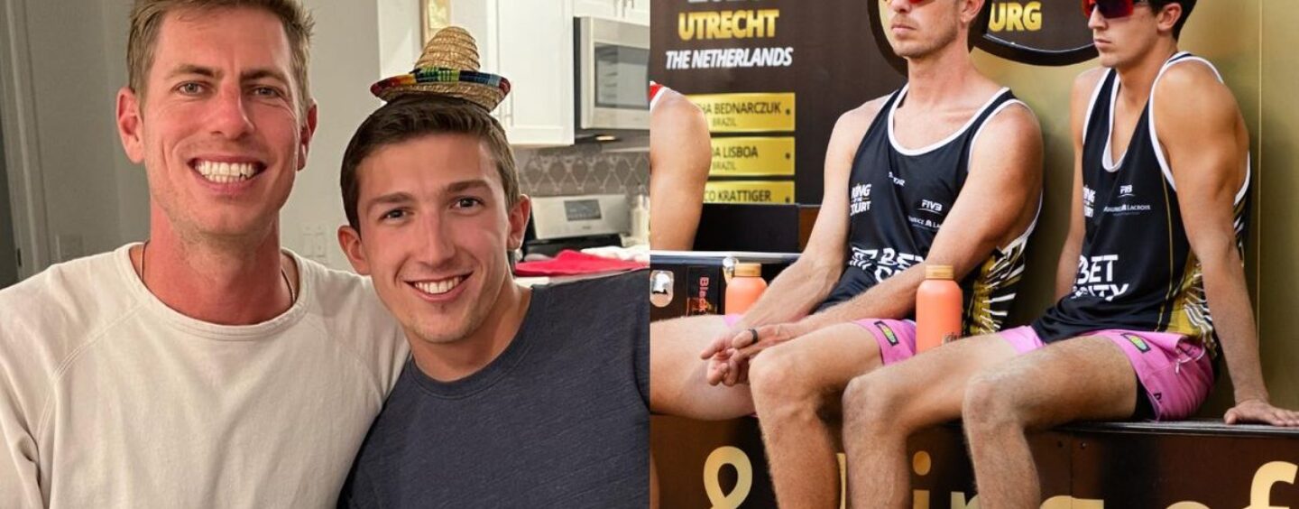 Les stars du volleyball professionnel Tim Brewster et Kyle Friend sortent officiellement ensemble