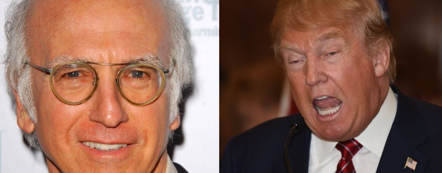 ​Regardez Larry David RÔTI le « petit bébé » de Donald Trump comme lui seul peut le faire, nous ricanons