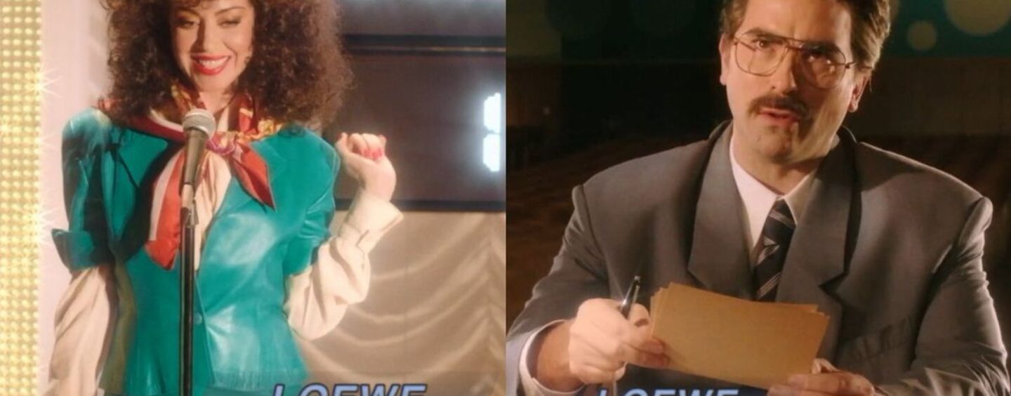 Dan Levy et Aubrey Plaza nous font CACKLING dans le nouveau court métrage de Loewe