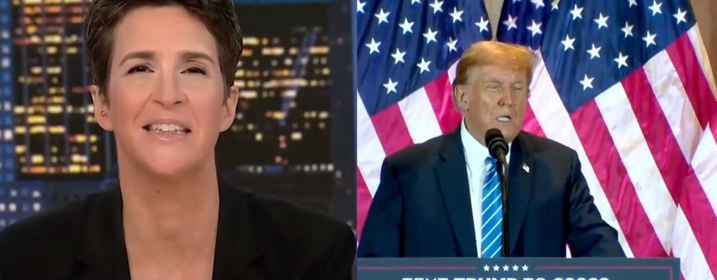 Rachel Maddow critique la couverture par MSNBC du discours du Super Tuesday de Donald Trump