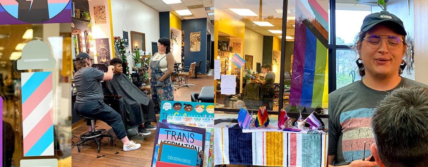 32 photos de joie trans de Folx se faisant couper les cheveux pour affirmer leur genre sur TDOV