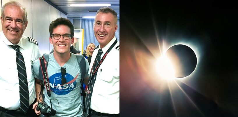 Le photographe gay qui a capturé l'image épique de l'éclipse de 2017 s'envolera pour se surpasser lundi