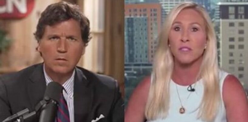 Marjorie Taylor Greene admet accidentellement qu'elle devrait être licenciée et nous ricanons