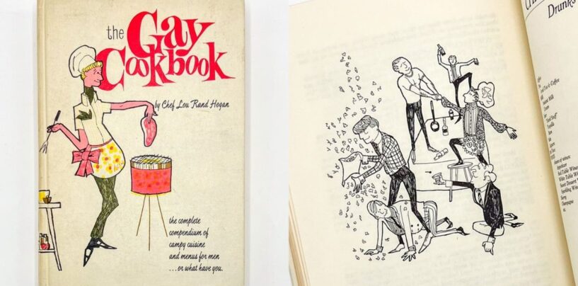 Tirage rare de « The Gay Cookbook » campy pré-Stonewall en vente ce week-end à New York