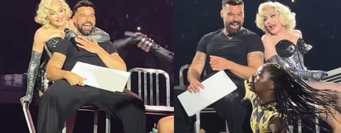Regardez Madonna amener Ricky Martin sur scène pour se faire GRINDER – ses réactions sont inestimables