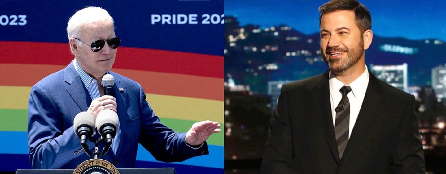 Regardez la vidéo hilarante de la campagne LGBTQ+ de Jimmy Kimmel : « Vous ne pouvez pas épeler Biden sans Bi »
