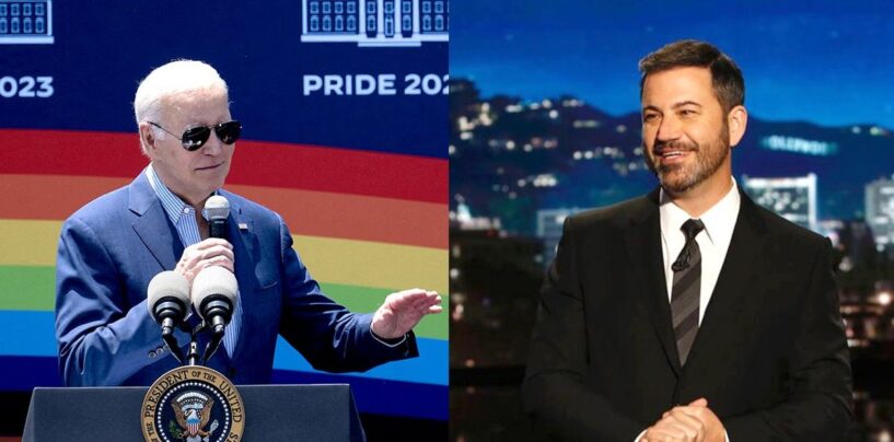 Regardez la vidéo hilarante de la campagne LGBTQ+ de Jimmy Kimmel : « Vous ne pouvez pas épeler Biden sans Bi »