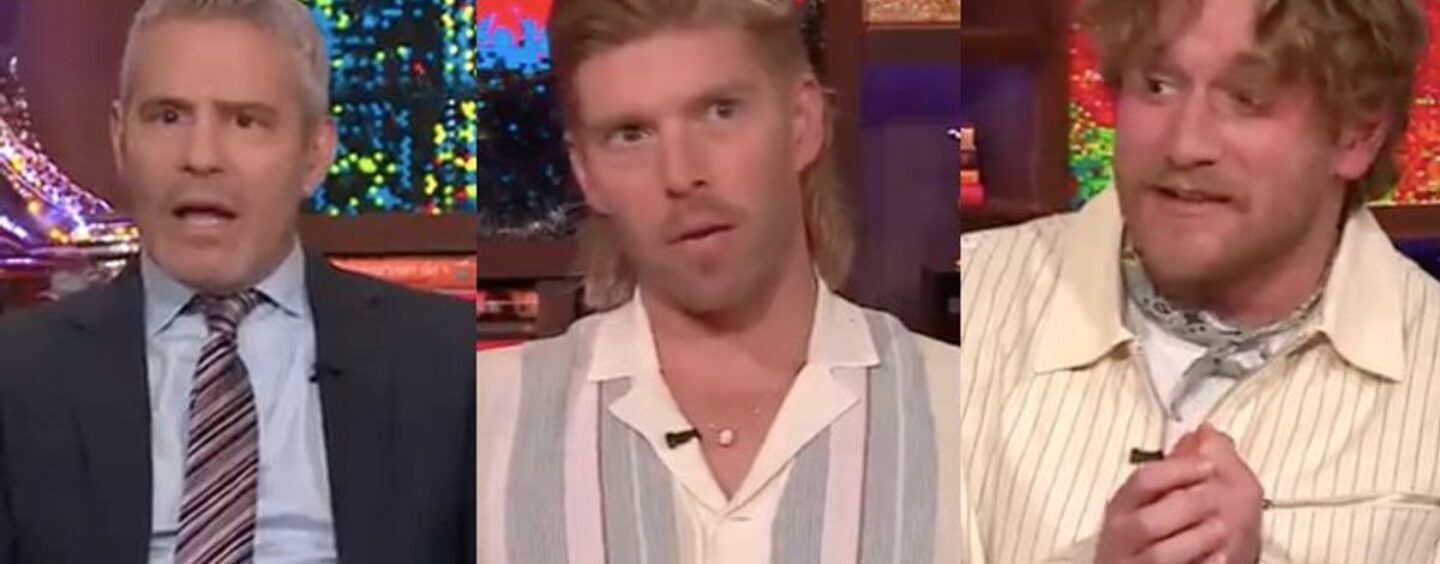 Regardez Andy Cohen STUPÉNÉ par la révélation selon laquelle « le baiser gay de Summer House a été interrompu »