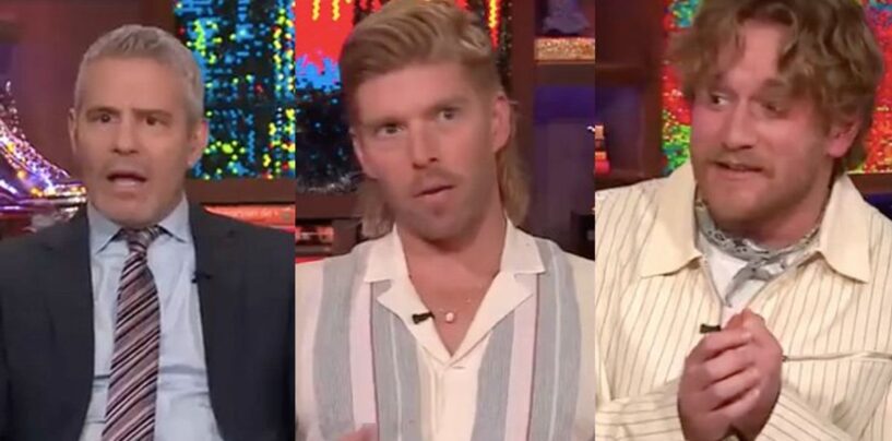 Regardez Andy Cohen STUPÉNÉ par la révélation selon laquelle « le baiser gay de Summer House a été interrompu »