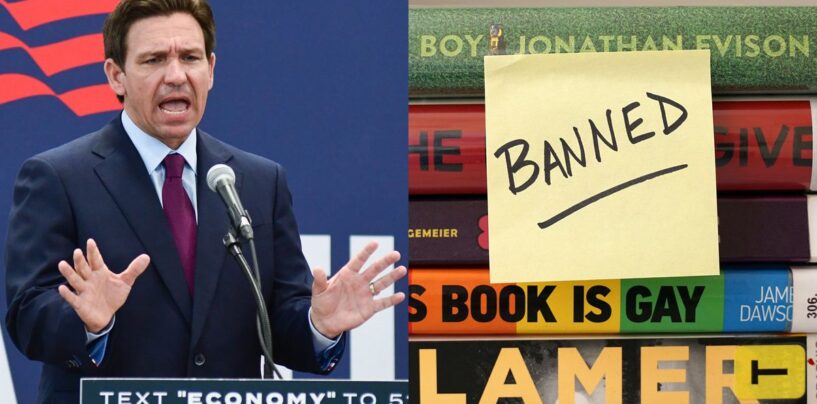 Oups !  Ron DeSantis revient sur son interdiction ratée de livre, prouvant qu'il est un HYPOCRITE géant et un échec