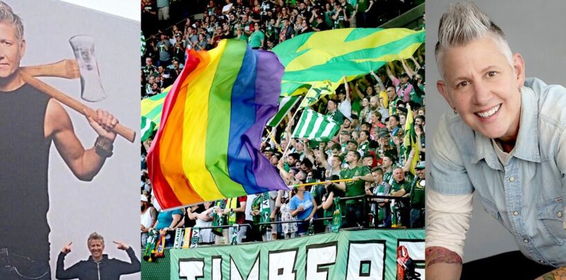 Comment le triomphe d'une lesbienne sur le panneau d'affichage des Portland Timbers a brisé les barrières