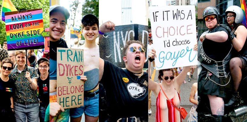 Une histoire visuelle de l'activisme lesbien du monde entier : 58 images de marches de gouines